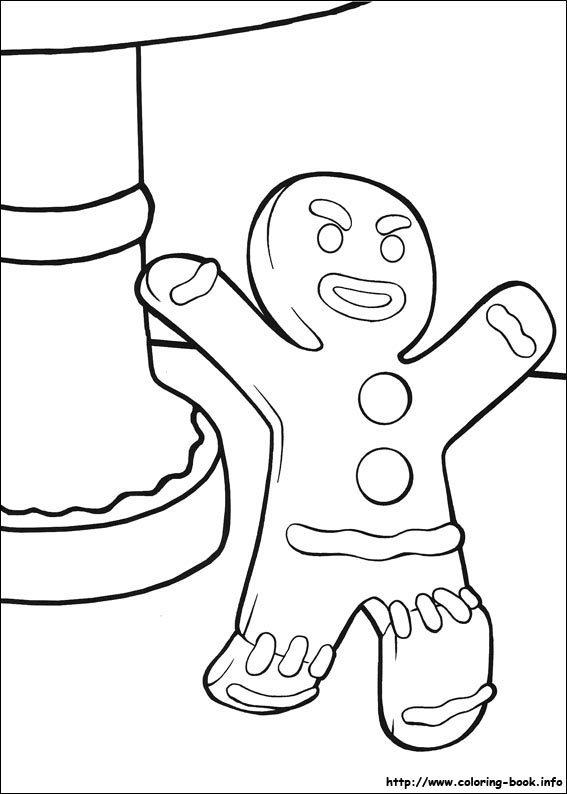 Shrek kolorowanki